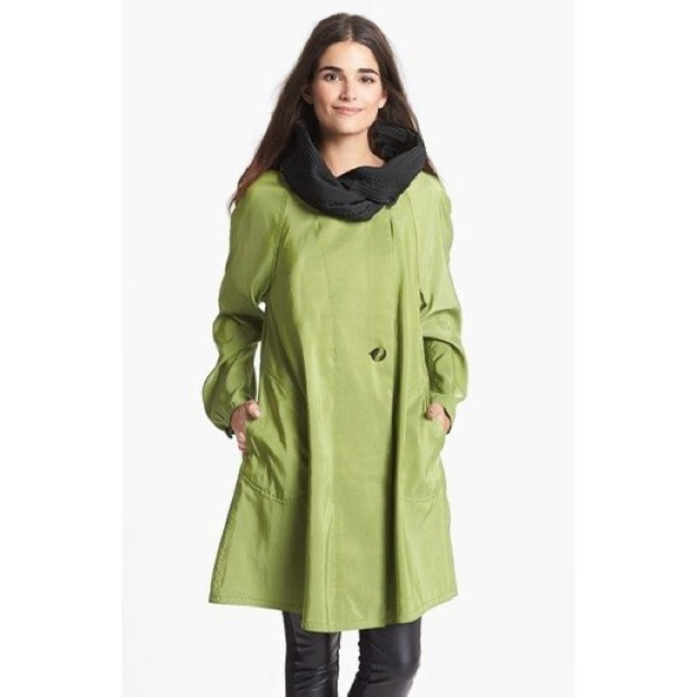 MYCRA PAC DONATELLA Grass/Black Coat Retail : $400